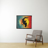  Sunset Hammerhead Shark Wandkleed (In Situ (horizontaal))