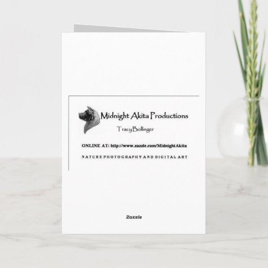 Sunset Happy Vaderdag Kaart (Achterkant)