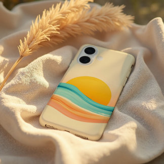 Sunset Harmony Wave iPhone 16 Hoesje