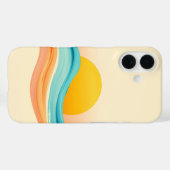 Sunset Harmony Wave Case-Mate iPhone Case (Achterkant (horizontaal))