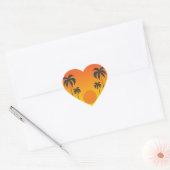 Sunset Hart Sticker (Envelop)