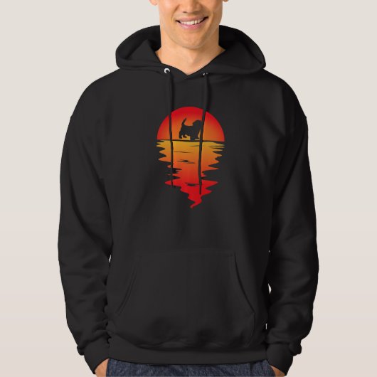 Sunset Havenese Dog I Havenese I Havenese Dog Hoodie (Voorkant)