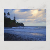 Sunset Hawaiian Surfers Briefkaart (Voorkant)