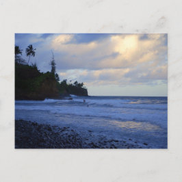 Sunset Hawaiian Surfers Briefkaart