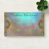 Sunset Haze Mooi Monogram Post-it® Notes (Kantoor)