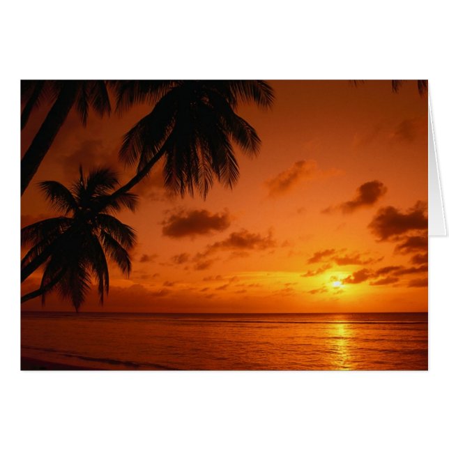 Sunset Healing Card (Voorkant Horizontaal)