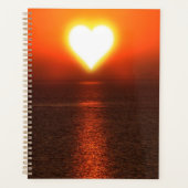 Sunset Heart Planner (Voorkant)
