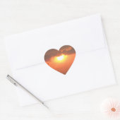 Sunset Heart Sticker (Envelop)