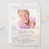 Sunset | Herdenking van het leven door begrafeniss Kaart (Voorkant)