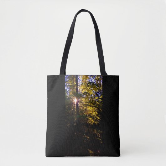 Sunset Herfst Tote Bag (Voorkant)