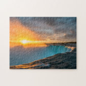 Sunset Herfsten Puzzle Legpuzzel (Horizontaal)