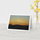 Sunset Highway Landschap Kaart (Gele Bloem)