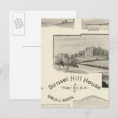 Sunset Hill House, Sugar Hill, NH Briefkaart (Voorkant / Achterkant)