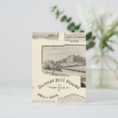 Sunset Hill House, Sugar Hill, NH Briefkaart (Staand voorkant)