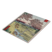 Sunset Hill, Meguro in de oostelijke hoofdstad. Tegeltje (Zijkant)