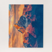 Sunset Himalaya Snow Mountains Nepal Legpuzzel (Verticaal)