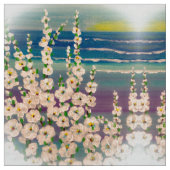 Sunset Hollyhock Fabric Stof (Swatch)