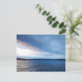 Sunset, Hood Canal Briefkaart (Staand voorkant)