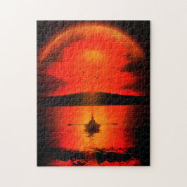  Sunset Hope Faith Love Enmoediger Legpuzzel