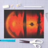  Sunset Hope Faith Love Enmoediger Tissuepapier (Craft)