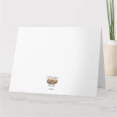 Sunset Horizon - Verjaardag Kaart (Achterkant)