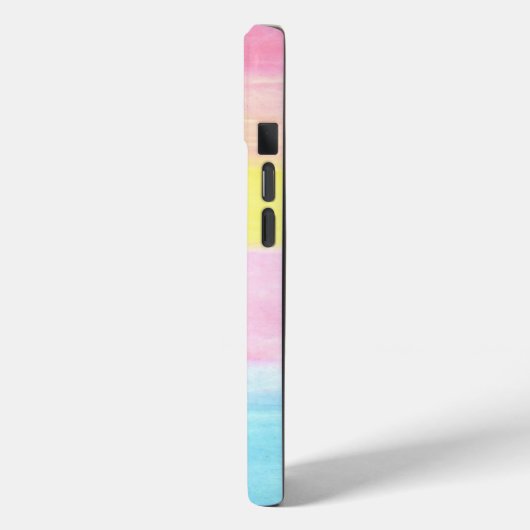 Sunset Horizon Waterverf Abstract Case-Mate iPhone Case (Achterkant / Links)