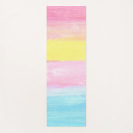 Sunset Horizon Waterverf Abstract Yogamat