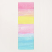 Sunset Horizon Waterverf Abstract Yogamat (Achterkant)