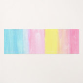 Sunset Horizon Waterverf Abstract Yogamat (Voorkant (horizontaal))