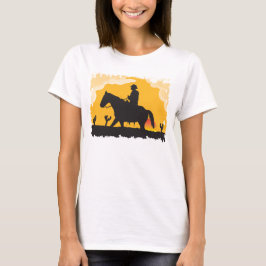 Sunset Horse T-shirt