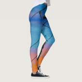 'Sunset Hum' schilderij op een Leggings (Rechts)