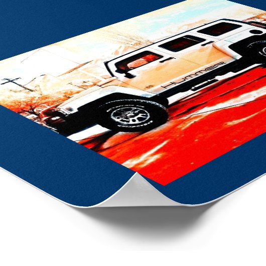 "Sunset Hummer" © 2010 S.J. Poster (Hoek)