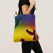 Sunset Hummingbird Tote Bag (Dichtbij)