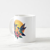 Sunset Hummingbirds – Tropical Coffee Mok (Voorkant links)