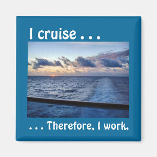 Sunset I Cruise Magneet