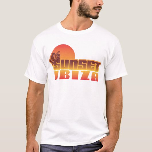 Sunset Ibiza T-shirt (Voorkant)