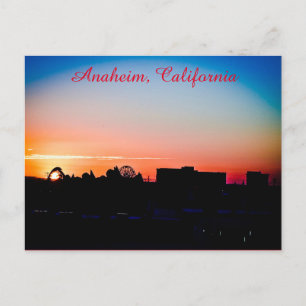 Sunset in Anaheim Briefkaart