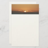 Sunset in Antigua I Seascape Photography Briefpapier (Voorkant / Achterkant)