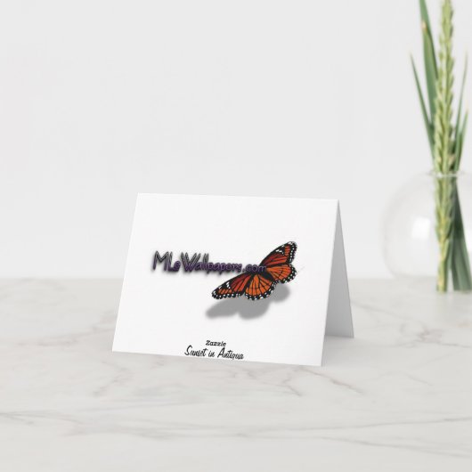 Sunset in Antigua I Seascape Photography Kaart (Achterkant)