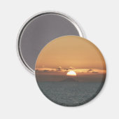 Sunset in Antigua I Seascape Photography Magneet (Voorkant / Achterkant)