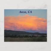Sunset in Anza, CA Briefkaart (Voorkant)