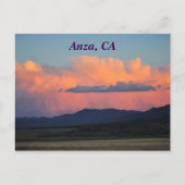 Sunset in Anza, CA Briefkaart (Voorkant)