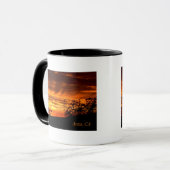 Sunset in Anza California Coffee Mok (Voorkant links)