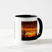 Sunset in Anza California Coffee Mok (Voorkant rechts)