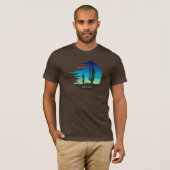 Sunset in Arizona. Aangepast t-shirt. T-shirt (Voorkant volledig)