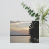 Sunset in Assinie, Ivoorkust Briefkaart (Staand voorkant)