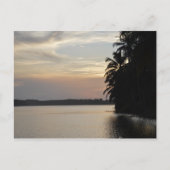 Sunset in Assinie, Ivoorkust Briefkaart (Voorkant)