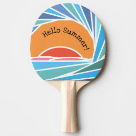 Sunset in Barrel Wave Tafeltennisbatje