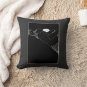 Sunset in Black Kussen (Deken)