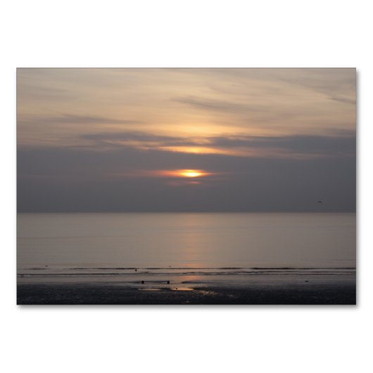 Sunset in Blackpool Kaart (Voorkant)